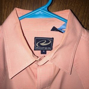 Roper shirt men’s long sleeve medium